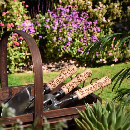 garden tools set of 3 for retirement old enough to retire young enough to enjoy no more forking work