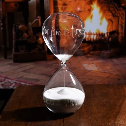 Our Love is Timeless - Anniversary Hour Glass
