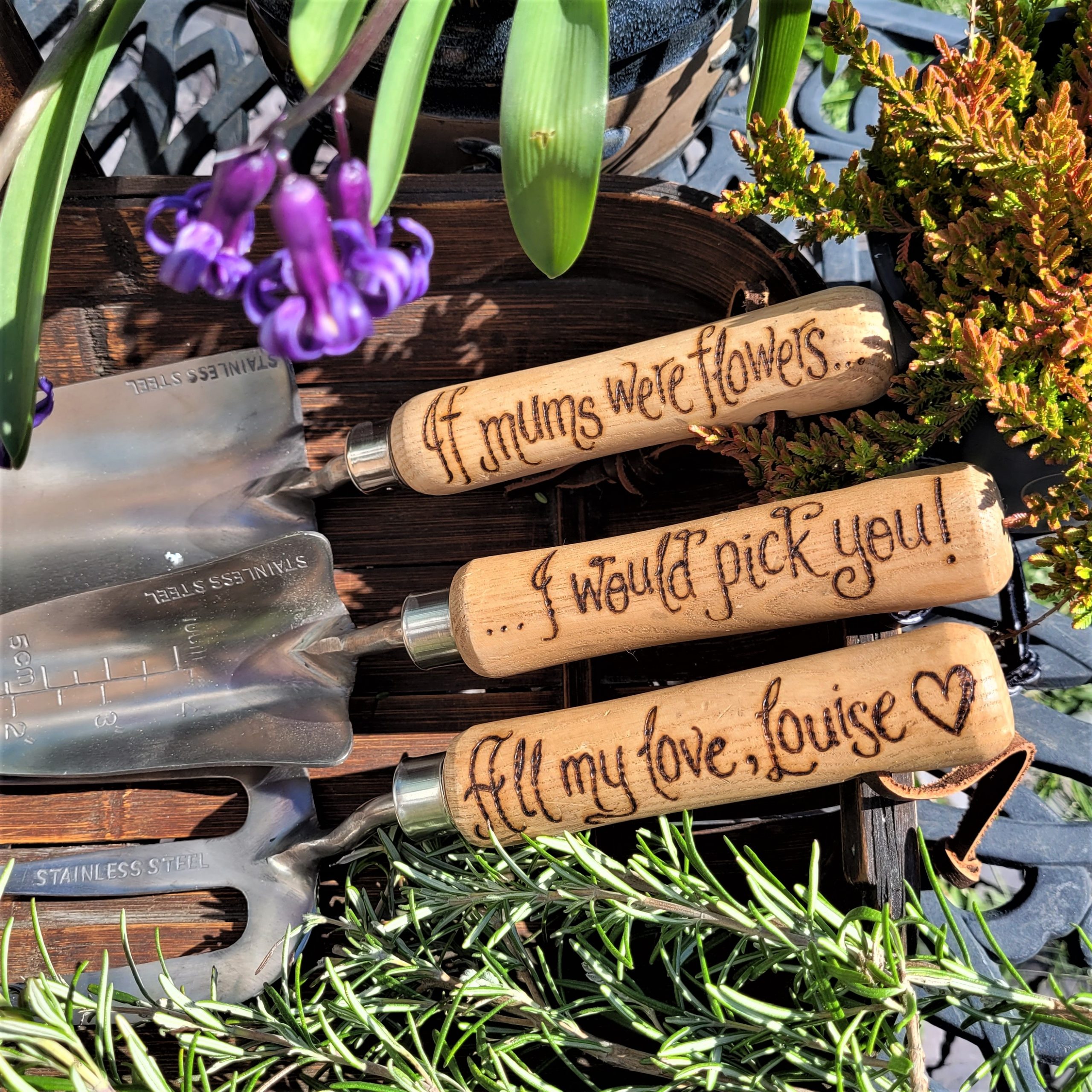 Garden Tools for Mum - personalised