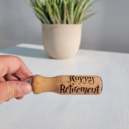 Happy retirement personalised screwdriver tool