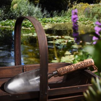 penblwydd hapus welsh birthday trowel for garden