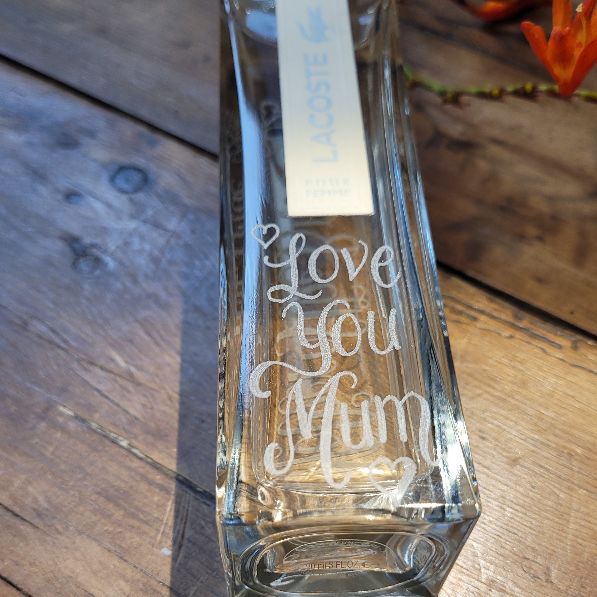 Hand Engraving Service for Perfume Bottle - Image 2